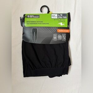 | BNWT | Athletic Works | Boys Thermal Bottoms size Large 10/12